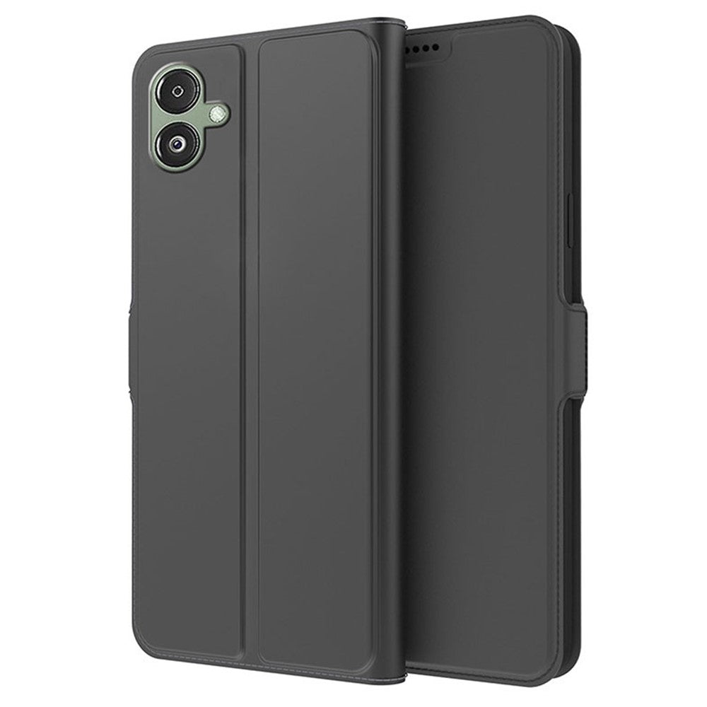 For Samsung Galaxy A06 4G Case Shockproof TPU Inner Shell Leather Phone Cover