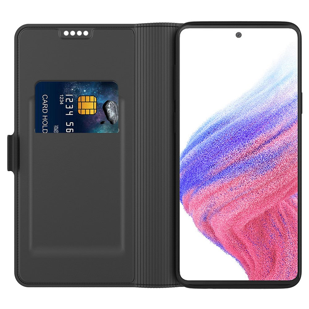 For Samsung Galaxy A06 4G Case Shockproof TPU Inner Shell Leather Phone Cover
