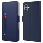 For Samsung Galaxy A06 4G Case Stand PU Leather Phone Cover Card Holder Mirror