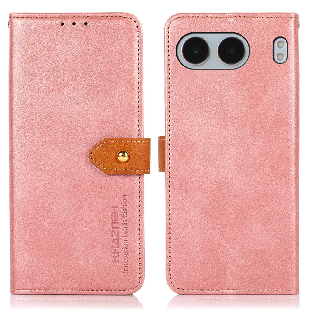KHAZNEH Plånboksfodral till OnePlus Nord 4 – Läder – Flipfodral