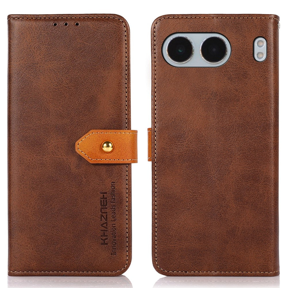 KHAZNEH Plånboksfodral till OnePlus Nord 4 – Läder – Flipfodral