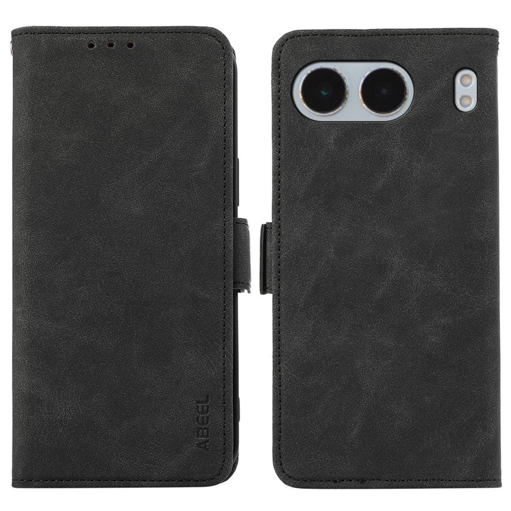 ABEEL For OnePlus Nord 4 Case PU Leather Folio Stand View RFID Blocking Phone Cover