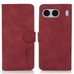 KHAZNEH Stativfodral för OnePlus Nord 4 i PU-läder, plånboksfodral