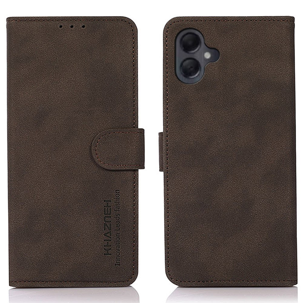 KHAZNEH Til Samsung Galaxy A06 4G Stand Cover PU Læder Pung Telefoncover