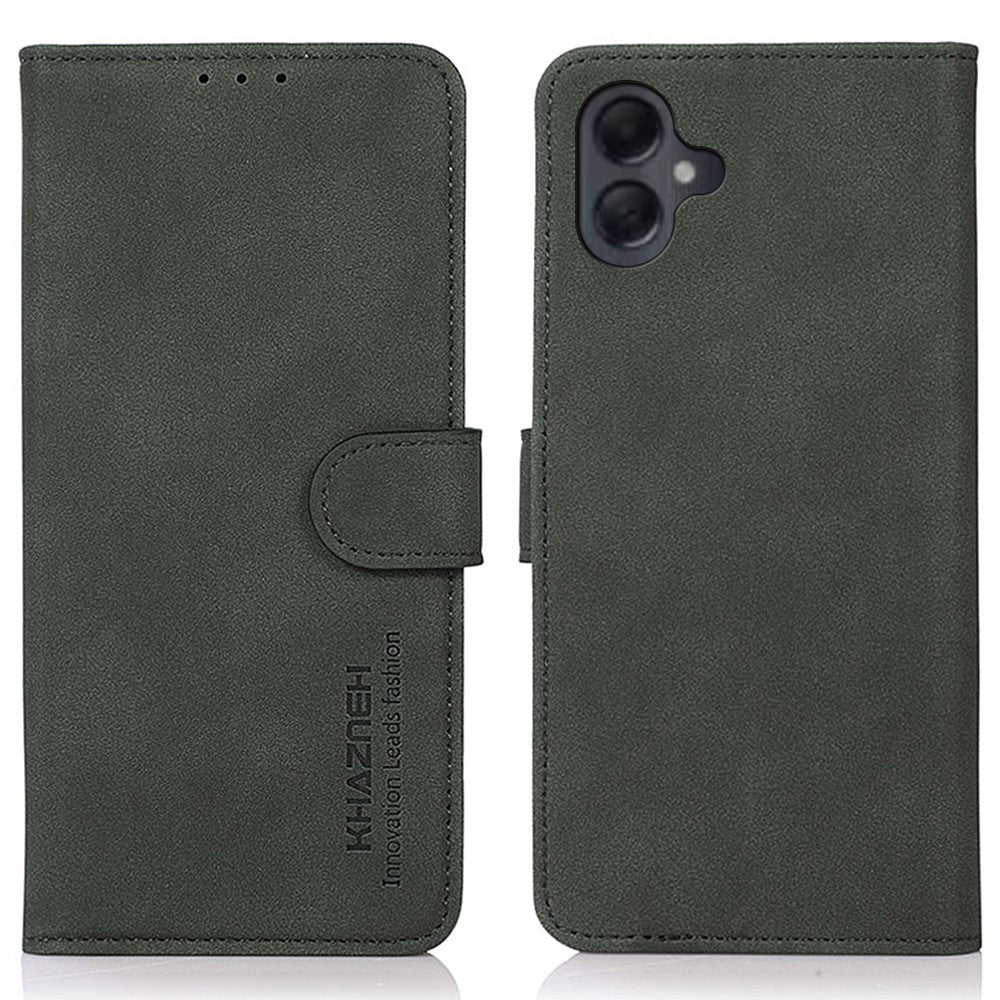 KHAZNEH Til Samsung Galaxy A06 4G Stand Cover PU Læder Pung Telefoncover