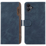 ABEEL For Samsung Galaxy A06 4G Case Color Splicing Leather Flip Phone Cover RFID Blocking
