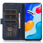 Til Samsung Galaxy A16 5G / A16 4G Etui Kvæghud Tekstur Læder Pung Telefoncover med Stand