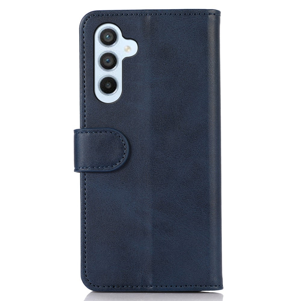 Til Samsung Galaxy A16 5G / A16 4G Etui Kvæghud Tekstur Læder Pung Telefoncover med Stand