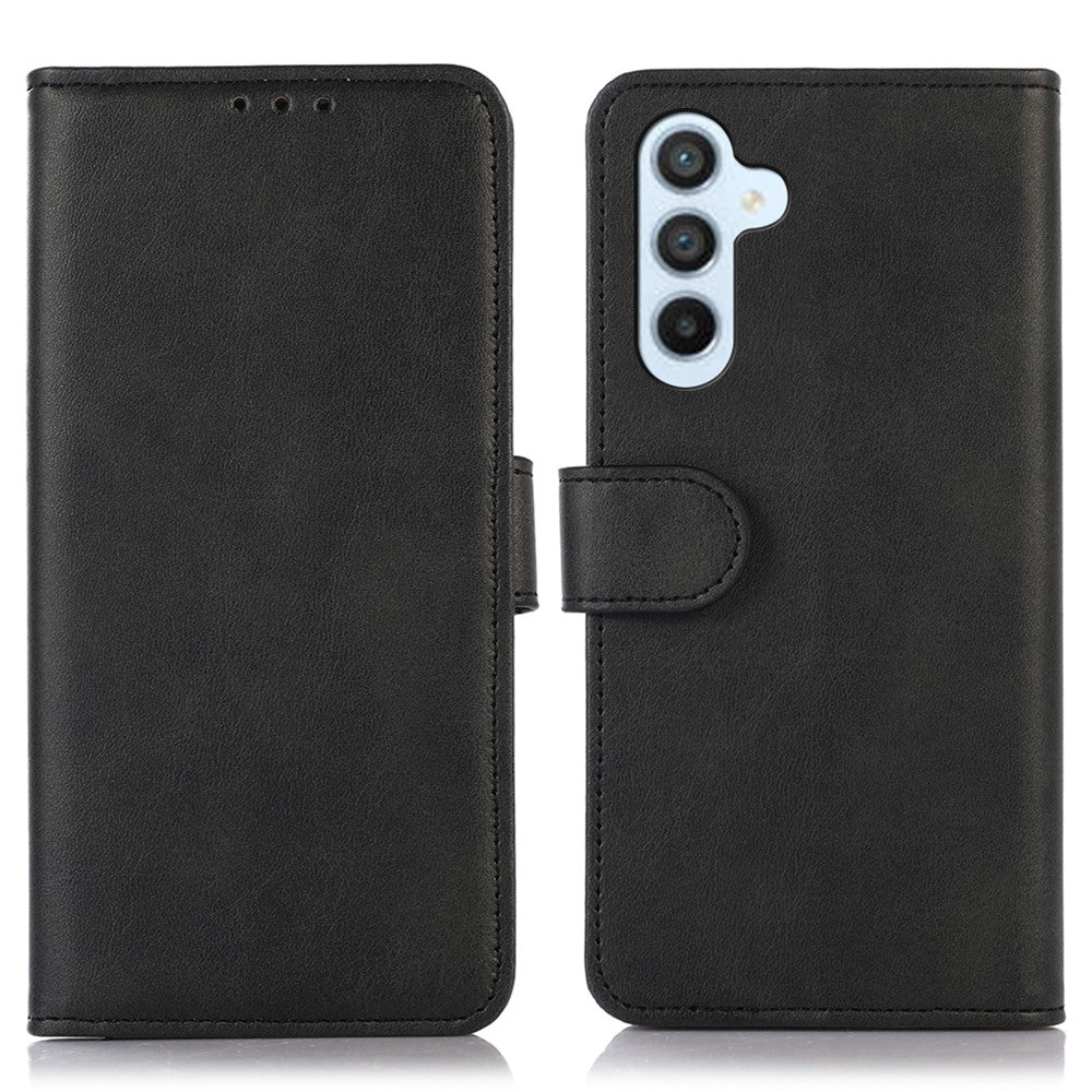 Til Samsung Galaxy A16 5G / A16 4G Etui Kvæghud Tekstur Læder Pung Telefoncover med Stand