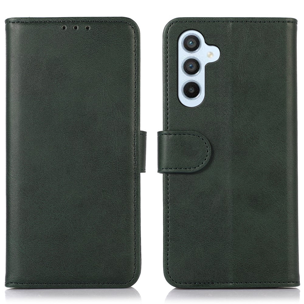 Til Samsung Galaxy A16 5G / A16 4G Etui Kvæghud Tekstur Læder Pung Telefoncover med Stand