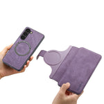For Samsung Galaxy S23 Magnetic Case CASENEO Detachable Leather Phone Wallet Cover
