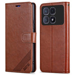 AZNS For Xiaomi Redmi K70 Ultra Case Anti-Scratch PU Leather Stand Wallet Phone Cover