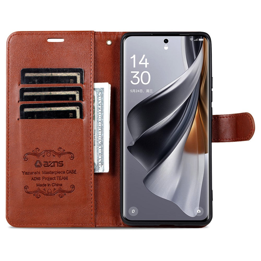 AZNS For Xiaomi Redmi K70 Ultra Case Anti-Scratch PU Leather Stand Wallet Phone Cover