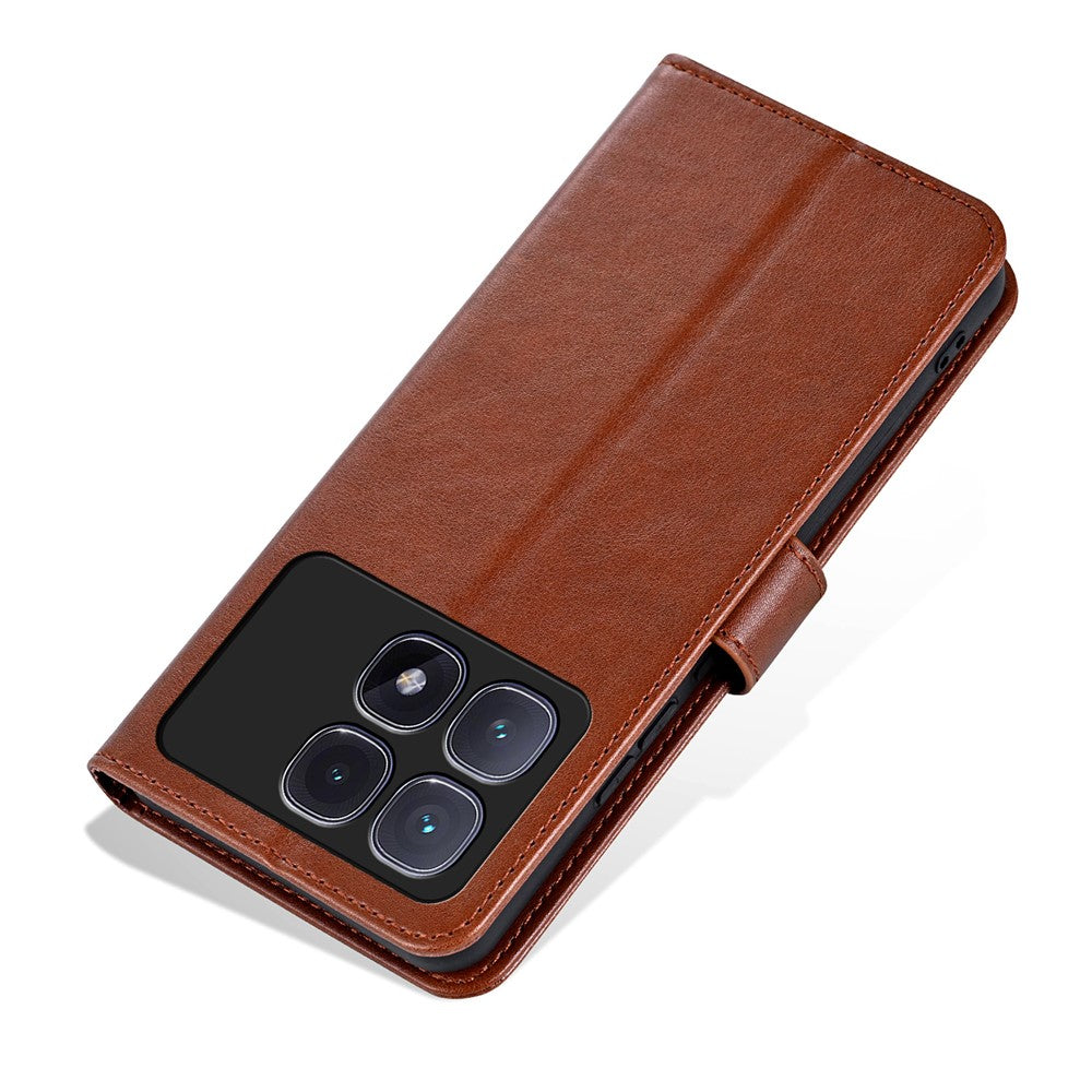 AZNS For Xiaomi Redmi K70 Ultra Case Anti-Scratch PU Leather Stand Wallet Phone Cover