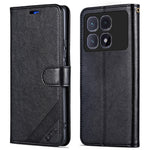 AZNS For Xiaomi Redmi K70 Ultra Case Anti-Scratch PU Leather Stand Wallet Phone Cover