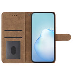 Til Samsung Galaxy A23 5G (global version) / 4G Business PU Læder Flip Wallet Cover med prægede linjer, stander, magnetisk lukning og strop