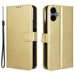 For Samsung Galaxy A06 4G / A06 5G Case Crazy Horse Texture PU Leather Phone Wallet Cover