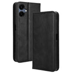 Til Samsung Galaxy A06 4G / A06 5G læderetui, pungstativ, retro tekstur telefoncover