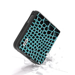 ABEEL For Xiaomi Mix Flip 5G Case Genuine Cow Leather Back Phone Cover Crocodile Texture