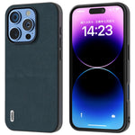 ABEEL For iPhone 16 Pro Max Case Anti-Scratch Genuine Cow Leather Back Phone Cover