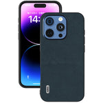 ABEEL For iPhone 16 Pro Case Anti-Scratch Genuine Cow Leather Back Phone Cover