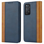 Xiaomi Redmi Note 11 Pro-skal med kalvstruktur, 3 kortplatser, färgskarvning, läder, mobilskal