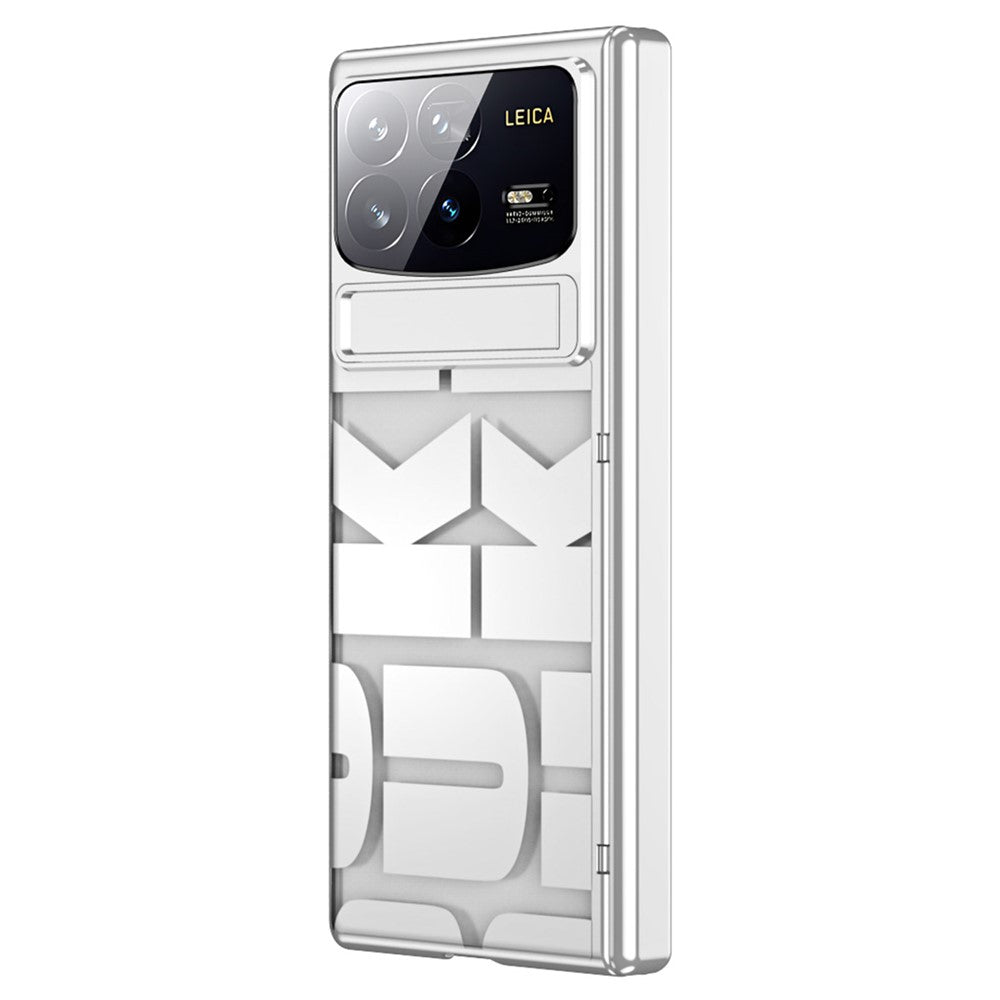 Xiaomi Mix Fold 4 5G-skal, stativ, hårt PC-mobilskal med härdat glasfilm