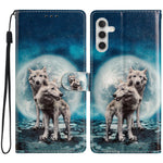 For Samsung Galaxy A16 5G / A16 4G Wallet Case PU Leather Pattern Printing Stand Phone Cover with Strap