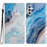 For Samsung Galaxy A16 5G / A16 4G Wallet Case PU Leather Pattern Printing Stand Phone Cover with Strap