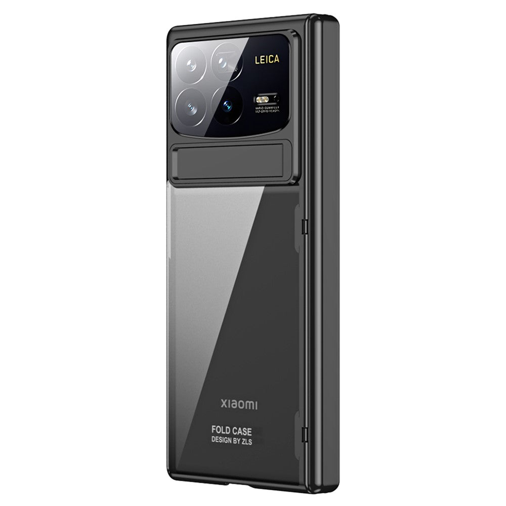 For Xiaomi Mix Fold 4 5G Case Hinge Protection Kickstand PC Phone Cover with Screen Film