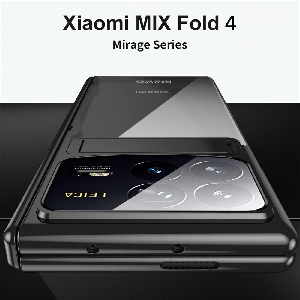 For Xiaomi Mix Fold 4 5G Case Hinge Protection Kickstand PC Phone Cover with Screen Film