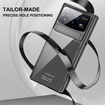 For Xiaomi Mix Fold 4 5G Case Hinge Protection Kickstand PC Phone Cover with Screen Film