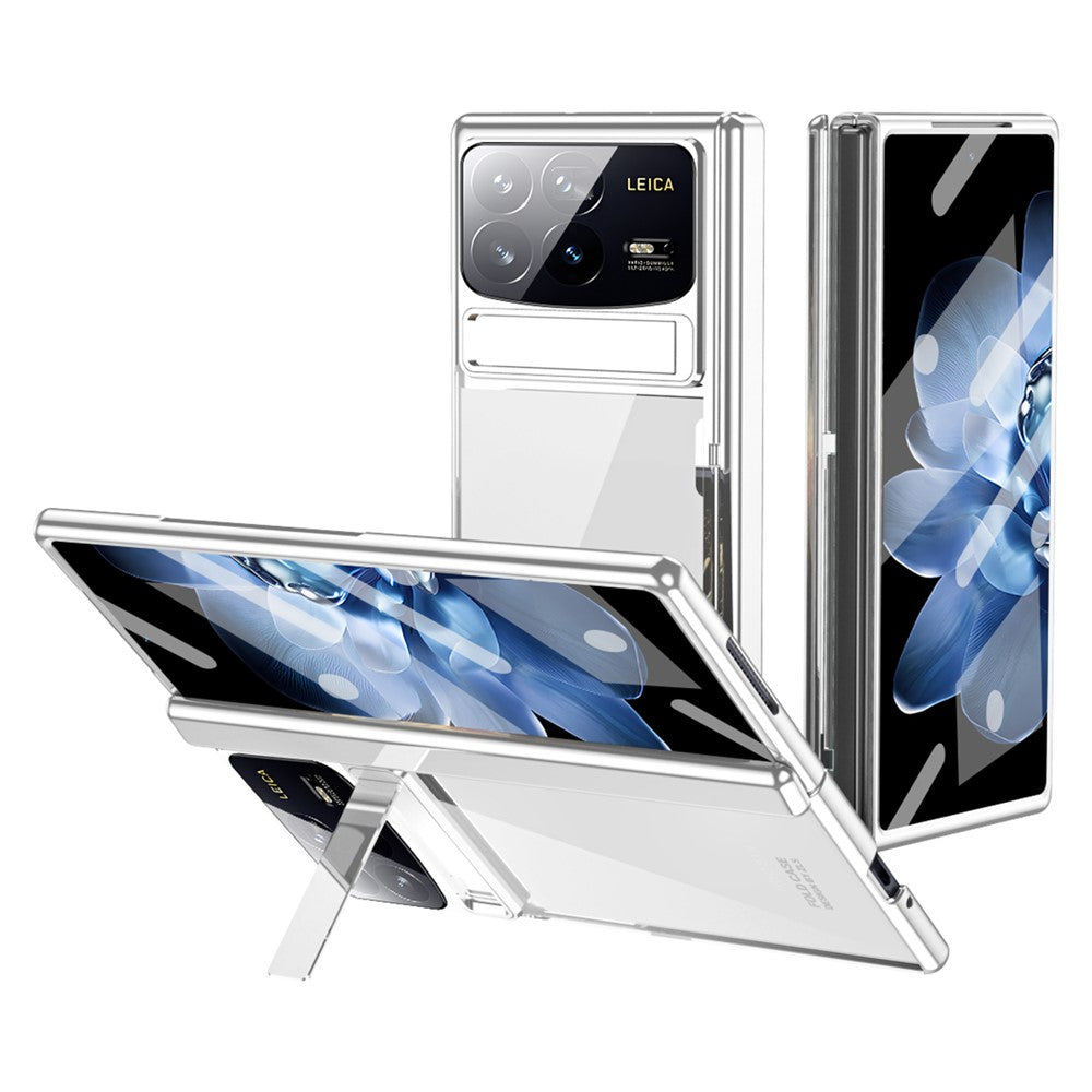 For Xiaomi Mix Fold 4 5G Case Hinge Protection Kickstand PC Phone Cover with Screen Film