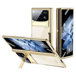 For Xiaomi Mix Fold 4 5G Case Hinge Protection Kickstand PC Phone Cover with Screen Film