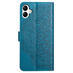 For Samsung Galaxy A06 4G Leather Case with Card Slots Mandala Pattern Phone Cover Stand