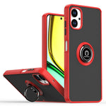 For Samsung Galaxy A06 4G Case Ring Holder Kickstand TPU+Acrylic Phone Cover