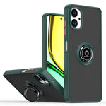 For Samsung Galaxy A06 4G Case Ring Holder Kickstand TPU+Acrylic Phone Cover