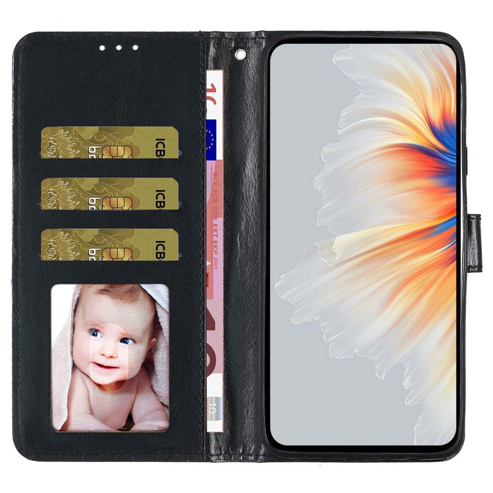 For Samsung Galaxy A16 5G / A16 4G Wallet Case Glitter Anti-Scratch Leather Phone Cover Stand