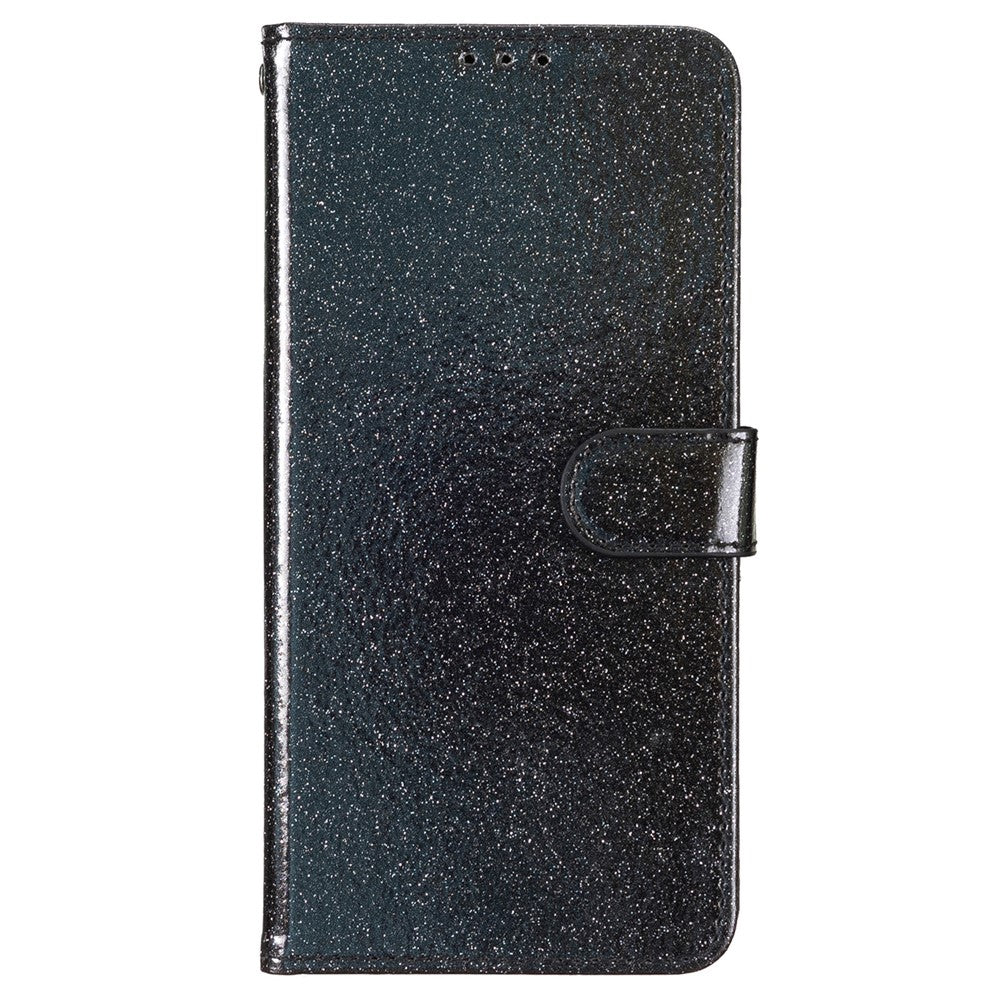 For Samsung Galaxy A16 5G / A16 4G Wallet Case Glitter Anti-Scratch Leather Phone Cover Stand