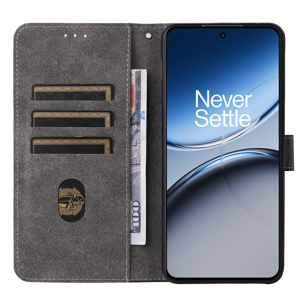 For OnePlus Nord 4 Wallet Case RFID Blocking PU Leather Cover Stand View