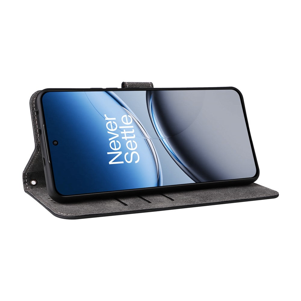 For OnePlus Nord 4 Wallet Case RFID Blocking PU Leather Cover Stand View