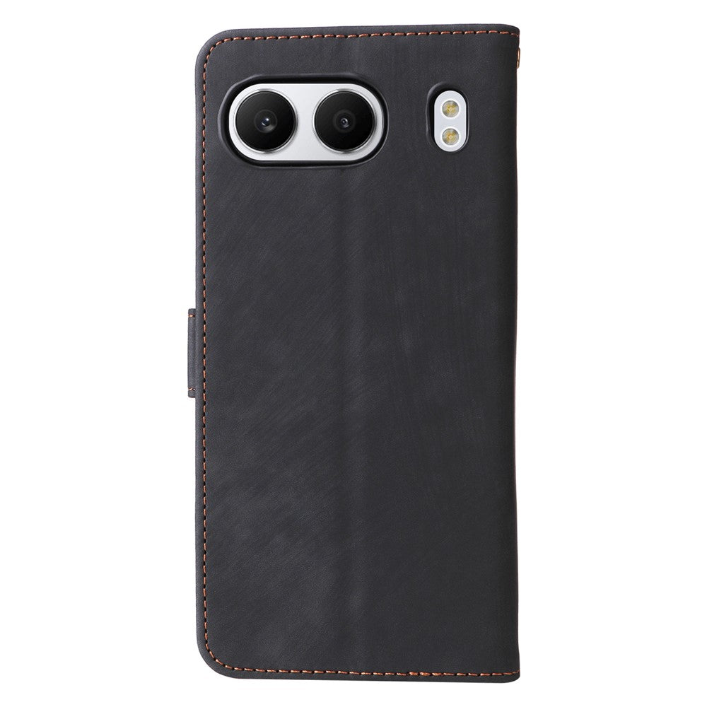 For OnePlus Nord 4 Wallet Case RFID Blocking PU Leather Cover Stand View