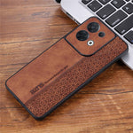 AZNS For Oppo Reno8 5G (Global Version) Imprinted PU Leather Coated TPU Back Cover Anti-drop Cell Phone Case