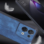 AZNS For Oppo Reno8 5G (Global Version) Imprinted PU Leather Coated TPU Back Cover Anti-drop Cell Phone Case