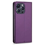 LC.IMEEKE L1-serie til iPhone 14 Pro etui i PU-læder med pung og stander – beskyttende telefoncover