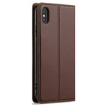 LC.IMEEKE L1-serie til iPhone XS Max Cover PU-læderpung med stander Beskyttende telefoncover
