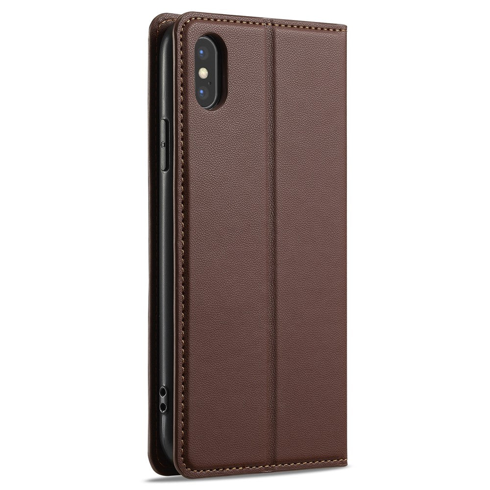 LC.IMEEKE L1-serie til iPhone XS Max Cover PU-læderpung med stander Beskyttende telefoncover