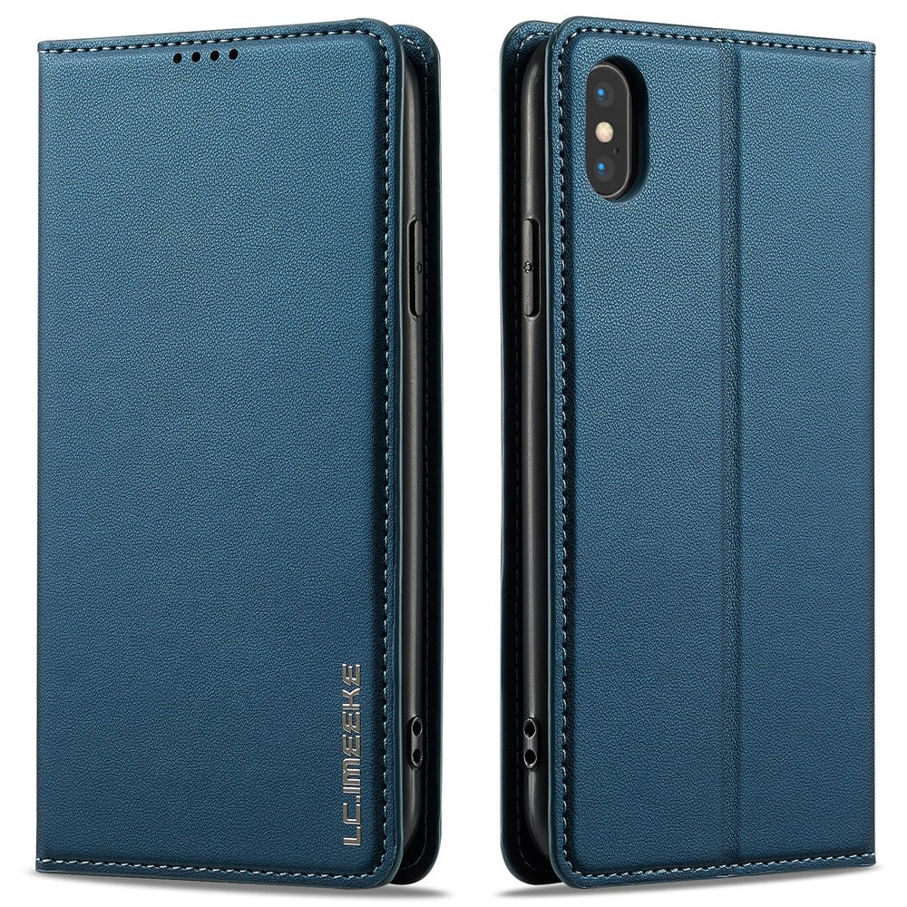 LC.IMEEKE L1-serie til iPhone XS Max Cover PU-læderpung med stander Beskyttende telefoncover
