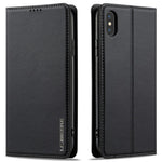 LC.IMEEKE L1-serie til iPhone XS Max Cover PU-læderpung med stander Beskyttende telefoncover