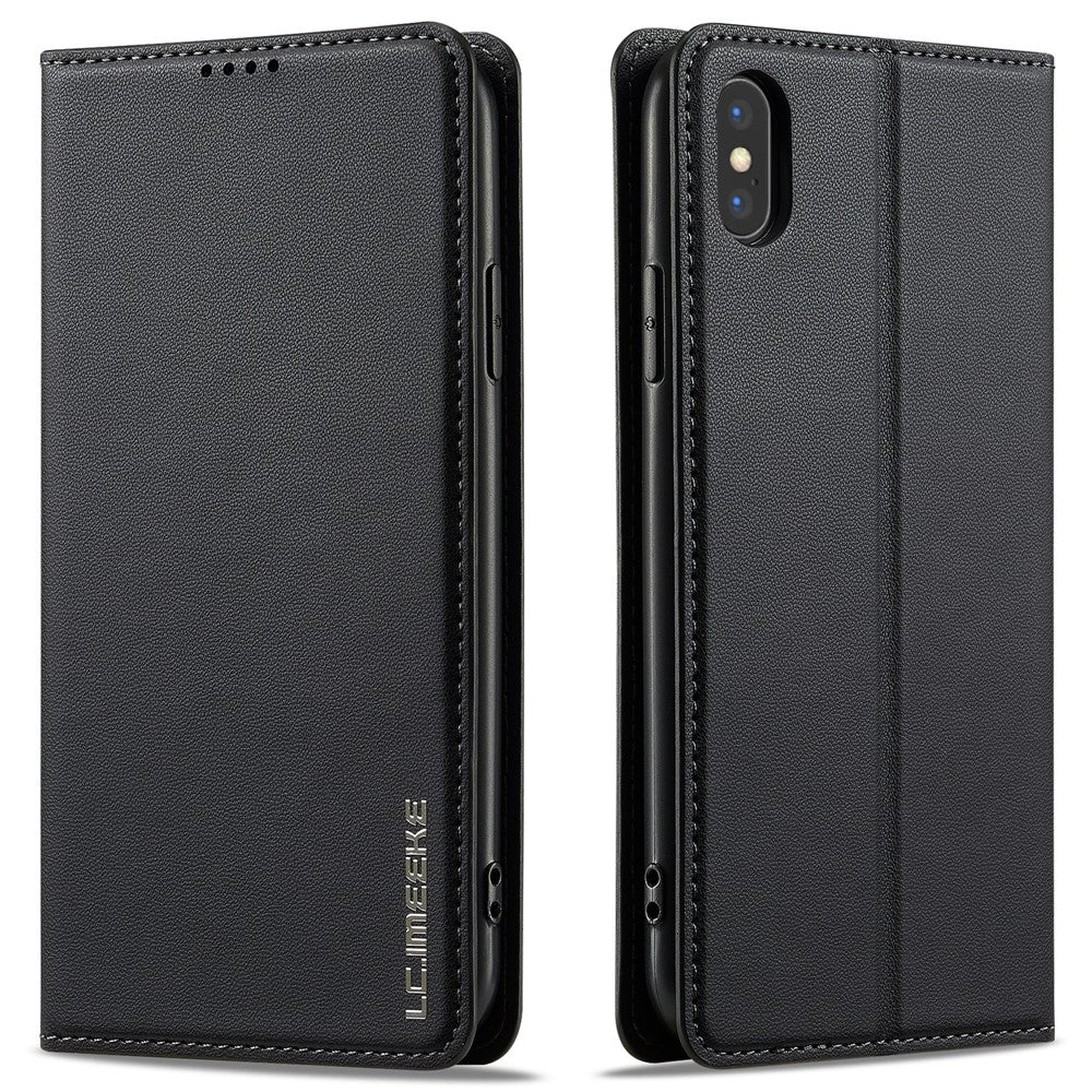 LC.IMEEKE L1-serie til iPhone XS Max Cover PU-læderpung med stander Beskyttende telefoncover